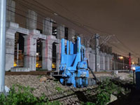 上海朗信助力上海莘莊地鐵站上蓋綜合開發(fā)項目靜壓鋼板樁